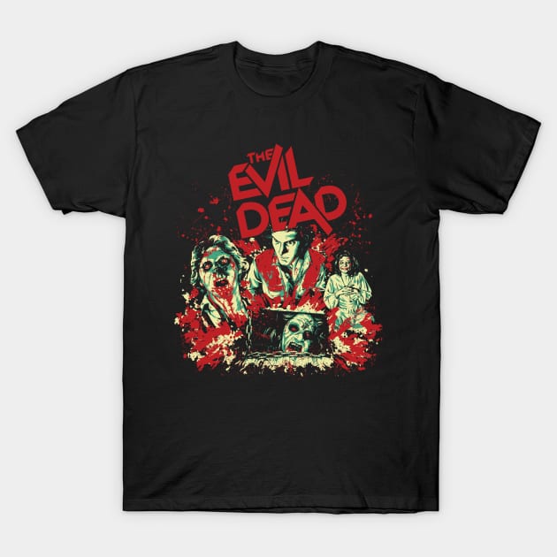 The Evil Dead T-Shirt by Sergeinker